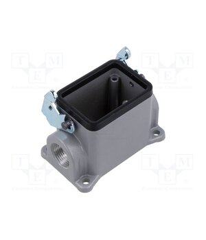 19006000 Enclosure for connectors: HDC; size H-B 6; with latch; straight BAxZMDBzyDjl2tNa2DCVeMMePZhskh-l0HUHdR_4BS0