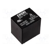 S22-12-1C Relay: electromagnetic; SPDT; Ucoil: 12VDC; Icontacts max: 16A WbczIVuNucRA-wV5TZNSLQcO90fhQwvFv92DQTKxzCg