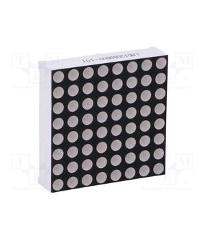 LMD12088BUY-101-07 Display: LED; matrix; 8x8; yellow; 91mcd; anode; 32x32mm 19Br94fYl0P12z7PLjYZ0BmXFDTkuzOkmaUmZef68r0