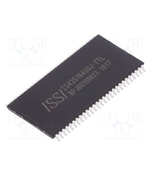 IS42S16400J-7TL IC: DRAM memory; 64MbDRAM; 4Mx16bit; 143MHz; 7ns; TSOP54 II; 0÷70°C 4s8mY1_-_yUono4LNzkNuudULH5xh1OWrHc_LyZBFiw
