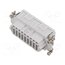 JDSF 27 Connector: HDC; contact insert; female; JDS; PIN: 27; 10A; 600V dCiuaFjyuQVHwtBZIv8Q6-OsHFoBVECelGQVjD-IzL0