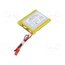 AKY0535 Re-battery: Li-Po; 3.7V; 1400mAh; cables,JST SYP-02T-1 socket 7Xb5TtZrZ8PA-VKNMHL91VqI0kz3caCLLdFOMF-lPDo