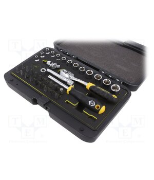 T4660 Wrench-set; socket spanner; Mounting: 1/4"; 36pcs. KhTszKIN-D5WCXHJWk5-ME_H-_whMRBswDWlwUiHyZQ