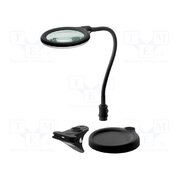 64990 Desk magnifier; with backlight; 3dpt; Ø100mm; Illumination: LED TT91pCG_is-yD4OQHiGk2t-bxilX7LoULKtPl4qTQR4