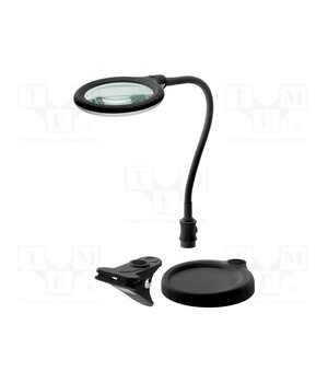64990 Desk magnifier; with backlight; 3dpt; Ø100mm; Illumination: LED TT91pCG_is-yD4OQHiGk2t-bxilX7LoULKtPl4qTQR4