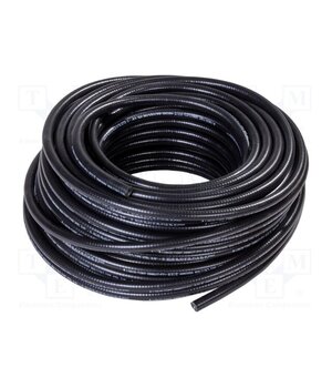 330.012.2 Protective tube; galvanised steel; black; Øint: 12.6mm; IP67 IijCDHVkPM3vwO3AFbO86NXtBi9ALR2U2CtTR9hpjKo