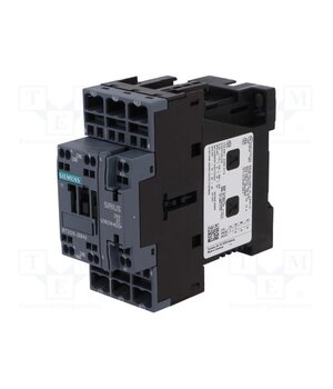 3RT2028-2BB40 Contactor: 3-pole; NO x3; Auxiliary contacts: NO + NC; 24VDC; 40A bH_V41LheD3B1luaYZV-X-FpAJcF6XF90BMO0XzKQew