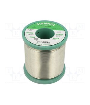 810039 Tin; lead free; Sn99,3Cu0,7; 1mm; 1kg; reel; 227°C; Flux cont: 2.2% FkuS_FasvmNxOxm7Cq5zqwVPyziKQyFukDV5Fr56Htg
