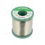 810039 Tin; lead free; Sn99,3Cu0,7; 1mm; 1kg; reel; 227°C; Flux cont: 2.2% FkuS_FasvmNxOxm7Cq5zqwVPyziKQyFukDV5Fr56Htg