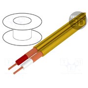 C121 YELLOW Wire: microphone cable; 2x0.25mm2; yellow; OFC; -15÷70°C m8cOdbl9_B6cQr_-3HHc9o6OOxZ9OI3UPceoOIkTopc