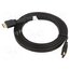 61280 Cable; HDMI plug,both sides; PVC; HDCP 2.2,HDMI 2.0; 3m; black DKfrD3_CEPxw0hz1GSP3w_lAPcsLCHYOZKuImo37P5g