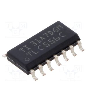 TLC556CDR IC: peripheral circuit; astable,timer; 2.1MHz; 2÷15VDC; SO14 HCvCa2dgdKeOM2spLnYC1ySdy9D_nA3NhtOPhgfDAhM