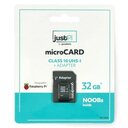 ATMINTIES kortelė mikro SD 32GB 100MB/s RPI 4B su NOOBs programine įranga