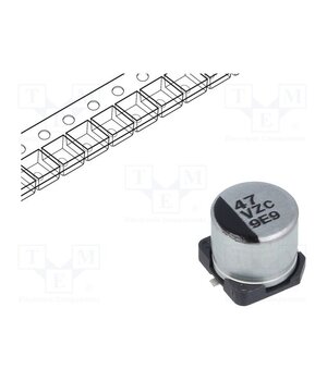 EEHZC1V470P Capacitor: hybrid; 47uF; 35VDC; SMD; ESR: 60mΩ; ZC; ±20%; Ø6.3x5.8mm 1V3s3Vu0Vq6h4AMwiOzBa5jkgwyx5WgdltrgORM355w