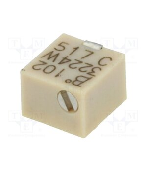 3224W-1-102E Potentiometer: mounting; multiturn; 1kΩ; 250mW; SMD; ±10%; linear G4qOx0AJZKYYO1AB4kUf1GdmwtxdzCoRlyIJbMaYOIg