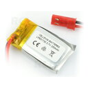 AKUMULIATORIUS Li-Po 3.7V 250mAh, 6x17x30mm su JST jungtimi
