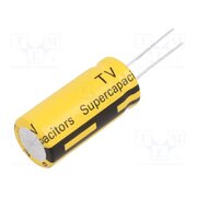 TV1840-3R0606-R Supercapacitor; THT; 60F; 3VDC; -10÷30%; Body dim: Ø18.5x42mm; 13mΩ AL316dYfZ1AUntRJ47TflMG2777bCc5M6SNW43Ed7V8