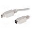 C-PS2WG/5 Cable; PS/2 socket,PS/2 plug; 5m; grey; connection 1: 1 GSGJTcOMk_esGS2zcHJ5uvejfO8d_bTK-GM32qe-AnM