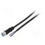 YF8U13-100UA1XLEAX Cable: for sensors/automation; M8; PIN: 3; straight; 10m; plug; 4A; Y nwWOp7CNRChKQ_TxKfEzG46VNrC9HBVEll3yB0rK-bI