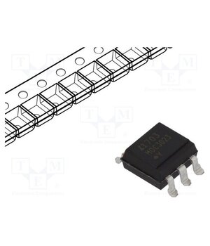 MOC3023S-TA1 Optotriac; 5kV; Uout: 400V; without zero voltage crossing driver sePVJbyXYI1-bqca9dxWa7nUB6D6zXux8Xf9wFdiwHU
