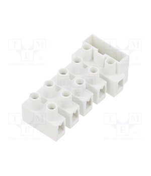 BM975CS Connector: terminal block; 450V; with wire protector; white NxRjVQ1jPhH4iRLgmbbn-_o1R42U1dXipr5PHLD7LEc