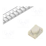 TL3365AF180QG Microswitch TACT; SPST; Pos: 2; 0.05A/12VDC; SMD; none; 1.77N; brown BRLb9a_IxaGDjwKQmH_ebx04oUncQUw1ZL5GoSbYp5g