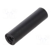 181RDX15 Spacer sleeve; cylindrical; polyamide; M2; L: 15mm; Øout: 4mm; black B-DxLQeUlz1HzkzInGu8HaX0A_qKl4p051raNnq3IMw