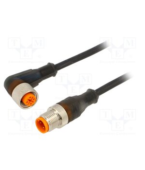 RST 4-RKWT/LED P 4-225/5 M Cable: for sensors/automation; PIN: 4; 5m; plug; 30VDC; 4A; RST; IP67 xL0s4cTrBjh_Yi9Ou63eVmfl0w23Emav-sqO7vVfaDg