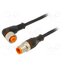 RST 4-RKWT/LED P 4-225/5 M Cable: for sensors/automation; PIN: 4; 5m; plug; 30VDC; 4A; RST; IP67 xL0s4cTrBjh_Yi9Ou63eVmfl0w23Emav-sqO7vVfaDg