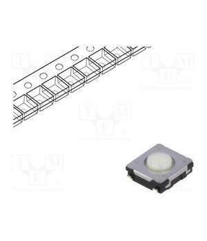 EVQQ2B02W Microswitch TACT; SPST; Pos: 2; 0.02A/15VDC; SMT; none; 0.5N; 2.5mm EmdEsMoJXfkG9fcRYwq0jG1GK15kjAu8GvH5sXrKFHo