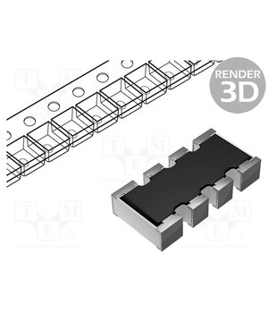 WA06X103 JTL Resistor network: Y; 10kΩ; ±5%; No.of resistors: 4; SMD; 1206 N7fmiHDfovpDmuedR0jVgw83TC57qr4-BS65hduW0-Q