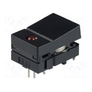B3J-2100 Switch: keypad; Pos: 2; SPST-NO; 0.05A/24VDC; black; LED; red; THT a3psmSWCmYX7obQARrUalWOySyL5etG7QJoPwrAK4TE