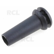 STRAIN RELIEF diam:9.5mm, Hole diam:6.4mm, PVC, black