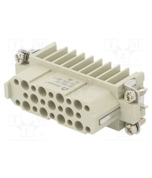 DD-025-FC Connector: HDC; contact insert; female; DD; PIN: 25; 25+PE; crimped 8tHEt5ME5lhjZWX7c8eSo6Mnj1w5MO1_zaPj2gv8LyQ