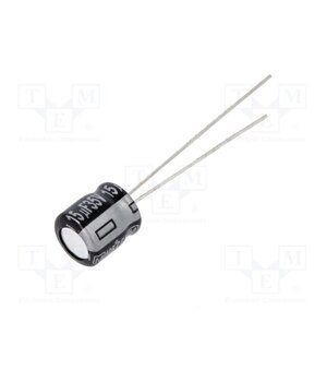 EEAGA1V150 Capacitor: electrolytic; THT; 15uF; 35VDC; Ø6.3x7mm; Pitch: 2.5mm srSmSdXzFCrKYFpJ_0FBRc-f-Nf2WHP9iXOOdyzERUg