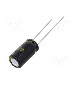 EEUFM1E331L Capacitor: electrolytic; low ESR; THT; 330uF; 25VDC; Ø8x15mm; ±20% dWAOzZpS_8t2149B3jIyx7PhisSuHfT3T2B-UVyuLJA