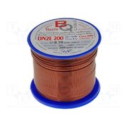 DN2E0.70/0.25 Coil wire; double coated enamelled; 0.7mm; 0.25kg; -65÷200°C qE7XZJmHA9BJC0YHQULyy76QVjC2h-vcvsiAktjjREg
