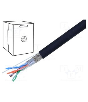 74001NH.01305 Wire; SF/UTP; 4x2x24AWG; industrial Ethernet; 5e; wire; Cu; LSZH QAfFgf9VpOIk75cV83JWfJHQvGx90Di2Dy376JPe3Qc