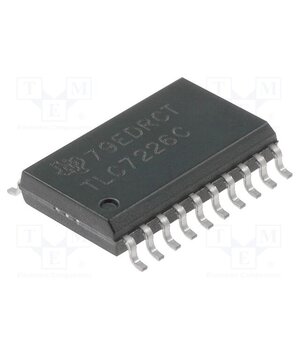 TLC7226CDW IC: D/A converter; 8bit; 143ksps; Ch: 4; SO20; 4.5÷5.5VDC w8GArY0d9fAAtvF3HWEtyXR1Z6hrGhqUDulTE-pvhgA