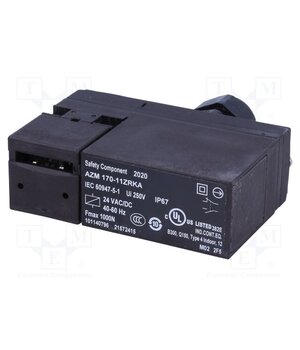 AZM 170-11ZRKA 24VAC/DC Safety switch: bolting; AZM 170; NC + NO; IP67; plastic; black WmuxWIdC2OMge_y8XN_yLpMOYkbfK3NcO3Rm6Mpobos