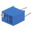T67W-50K Potentiometer: mounting; multiturn; 50kΩ; 250mW; ±10%; linear; THT _8e-4MXCcbQZgU-ZTt91Pd_b_o9FkKWPyRup6SPYl8Y