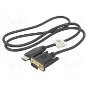 HDMI TO VGA CABLE 1M BLACK 789-21060901 Accessories: connection cable; black; 1m; HDMI plug,VGA Olo2HlCnirCrVZ5ruc_dVbOmhmO8eIVXSBSSyRZeFTI