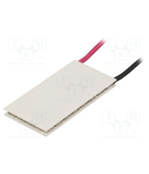 TEC1-06312 Module: Peltier; 7.5V; 9.5A; 20x40x3.1mm; 55W; Al2O3; 16AWG; 63°C mdL8l22nTauXE4SMg3zcCff6k_f9tJmJ2q5Lwy294GU
