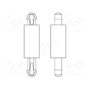 8G806V40125 PCB distance; polyamide 66; L: 22mm; latch/latch; natural; UL94V-2 IXf5q_Fd36zGtf8MLYk_rz2CT3tKiV4aYb-t_8YLrbA