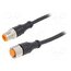1210 1200 04 002 5M Cable: for sensors/automation; M12; PIN: 4; 5m; plug; 250VDC; 250VAC ieW8vW9Ka4SB4AtQ2zLiDn8EDmlc5M20gQyYu1UR6ao