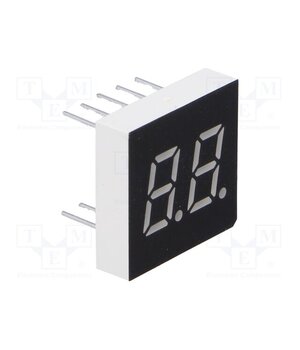 LDD030BUE-103A-02 Display: LED; 7-segment; 7.62mm; 0.3"; No.char: 2; red; 4mcd; anode IaESMke1Ct1J2Y0k2bMZ-ghvOTYQIx8tfjPtnX_F4Q0