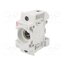 002510011 Fuse base; D01; for DIN rail mounting; 16A; 400VAC; Poles: 1 R_7ekwgwwg54wzpmAxZ_PxHqnc5JFNHqQnDEi2CDn6s