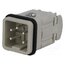 C14610A0040024 Connector: HDC; contact insert; male; 10A; 400V; PIN: 5; 4+PE fCsYxCHD7oB6aEDVKq1yk7ouiCHck3HcFG0teolNeR8