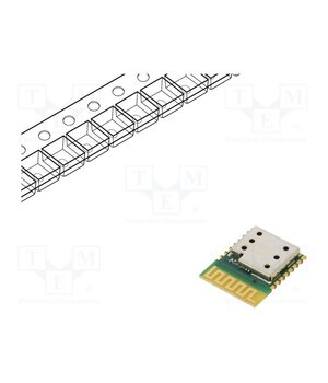 RC-CC2640-B Module: Bluetooth Low Energy; Bluetooth: 4.1; 5dBm; GPIO,JTAG; SMD 905PksV7rB20Yt4--qWHTDKKW9EWn8TRLiDybbd5Pr8