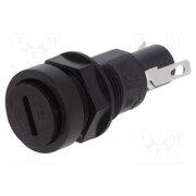 0031.1381 Fuse holder; 5x20mm; 10A; on panel; black; FIO; 250VAC; UL94V-0 a8WmZ1hSP9jINeDfFd7mwBOn1ykWb5hw4_iYesIdwuk